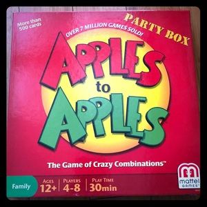 Apple 🍎 to Apples 🍏